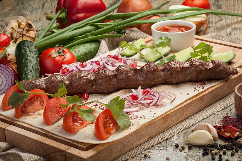 Люля кебаб мясной